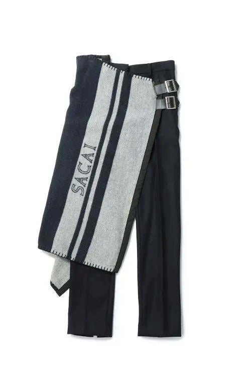 Pantalón manta SACAI nuevo sin uso | 新品未使用 SACAI ブランケットパンツ