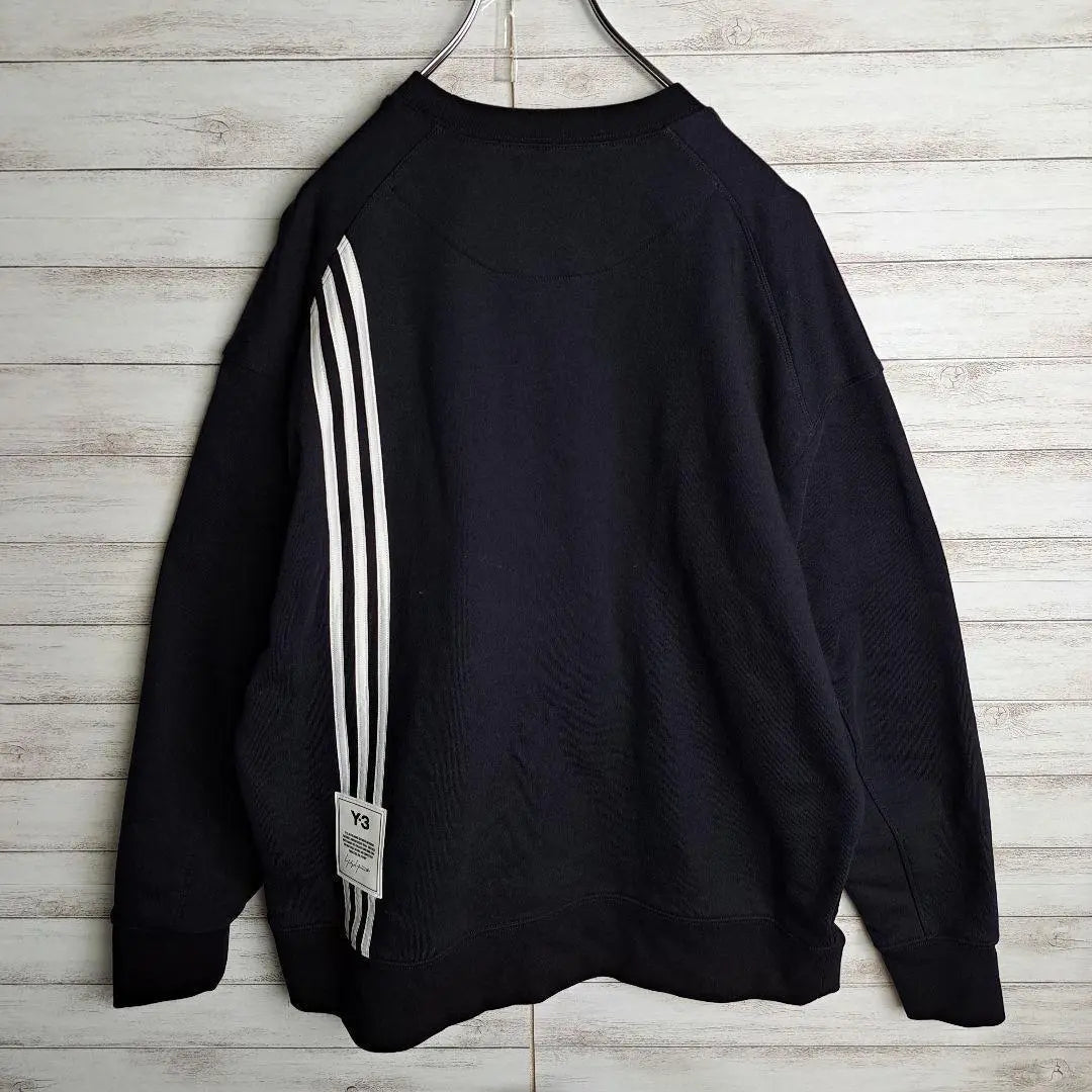 [Belleza] Wisley Adidas 3 Line Sweat Back Design M | 【美品】ワイスリー アディダス 3ライン スウェット バックデザイン M