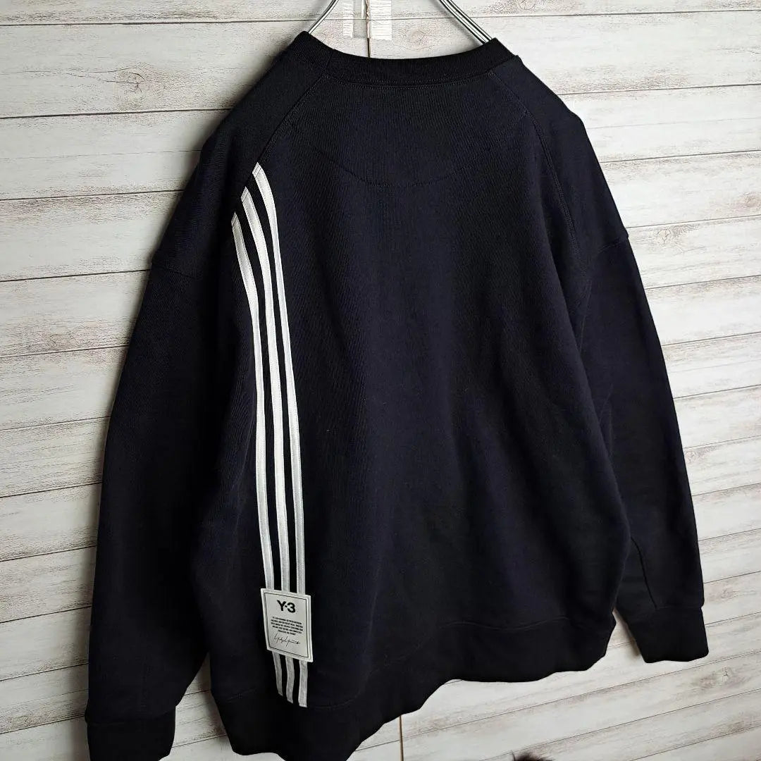 [Beauty] Wisley Adidas 3 Line Sweat Back Design M | 【美品】ワイスリー アディダス 3ライン スウェット バックデザイン M