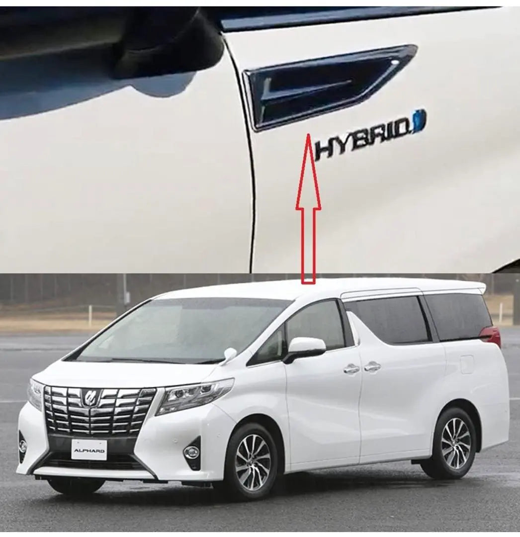 Dummy duct trim for Alphard Vellfire 30 series, fender garnish