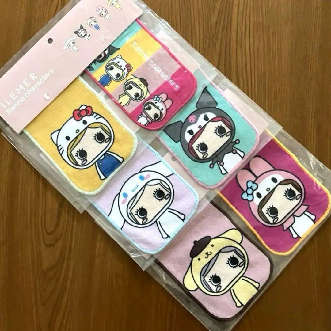 [New, sold out] Ilmet E-Marie Sanrio collaboration limited mini towel set