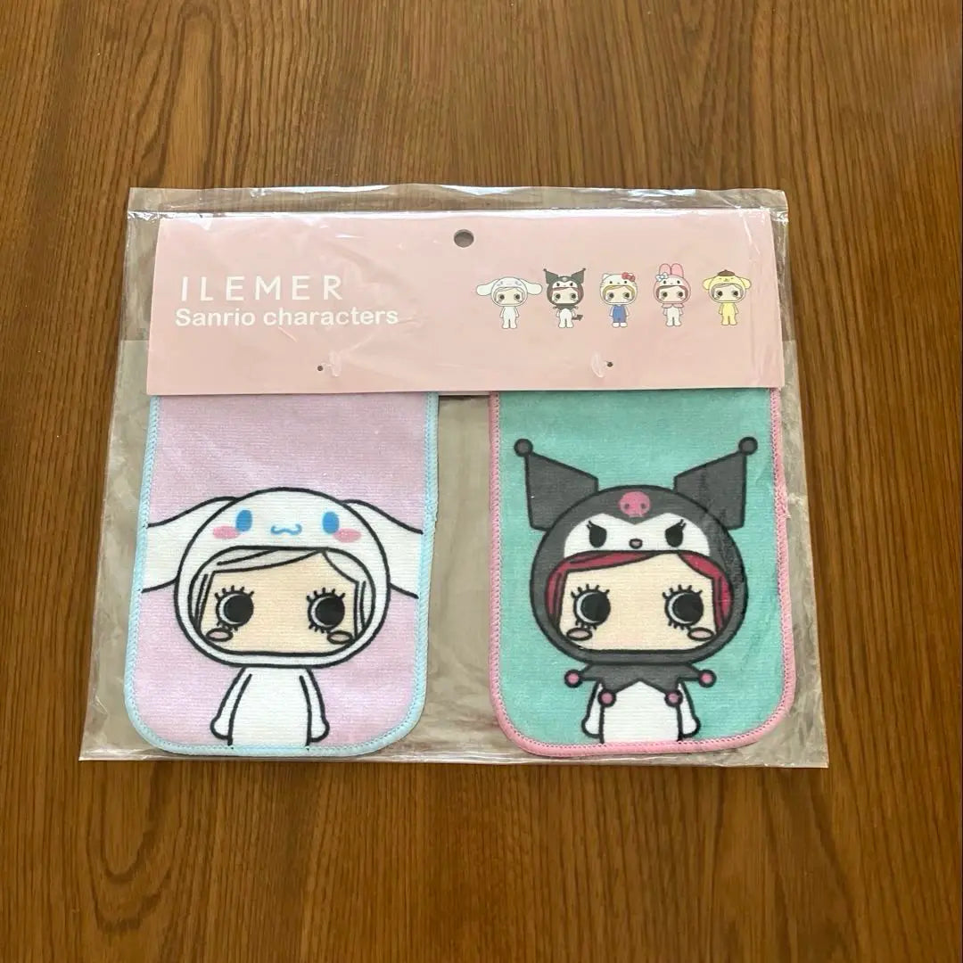 [New, sold out] Ilmet E-Marie Sanrio collaboration limited mini towel set