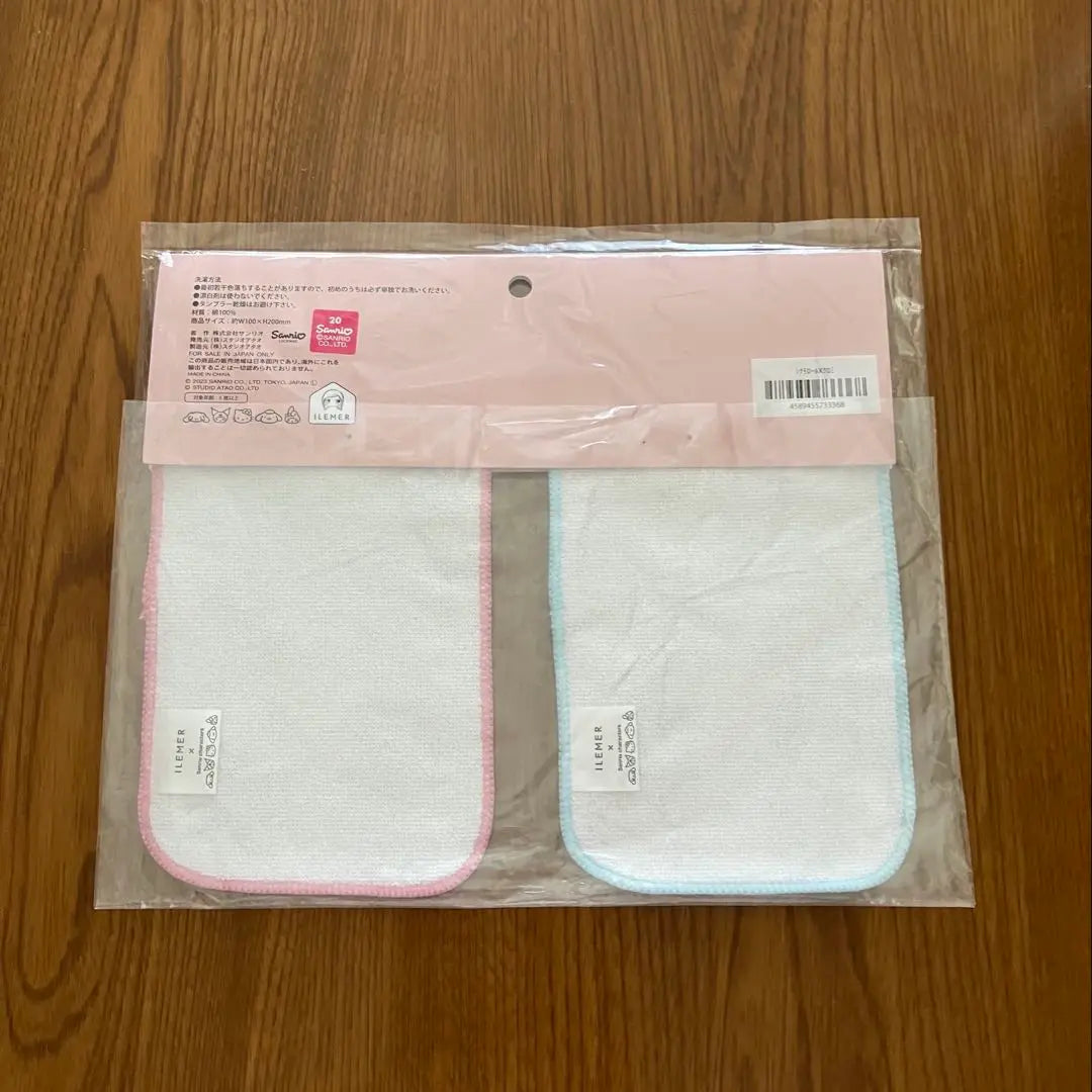 [New, sold out] Ilmet E-Marie Sanrio collaboration limited mini towel set