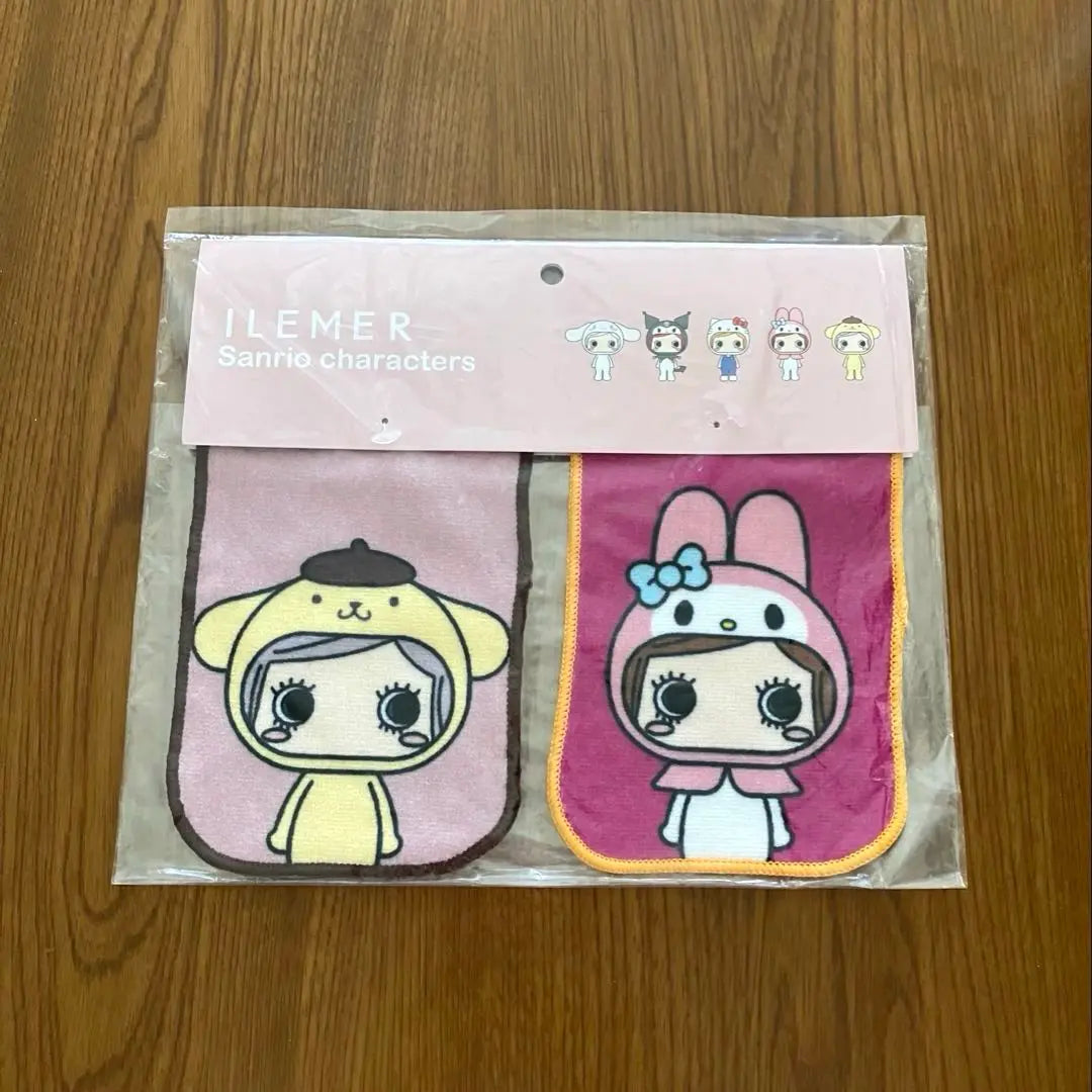 [New, sold out] Ilmet E-Marie Sanrio collaboration limited mini towel set