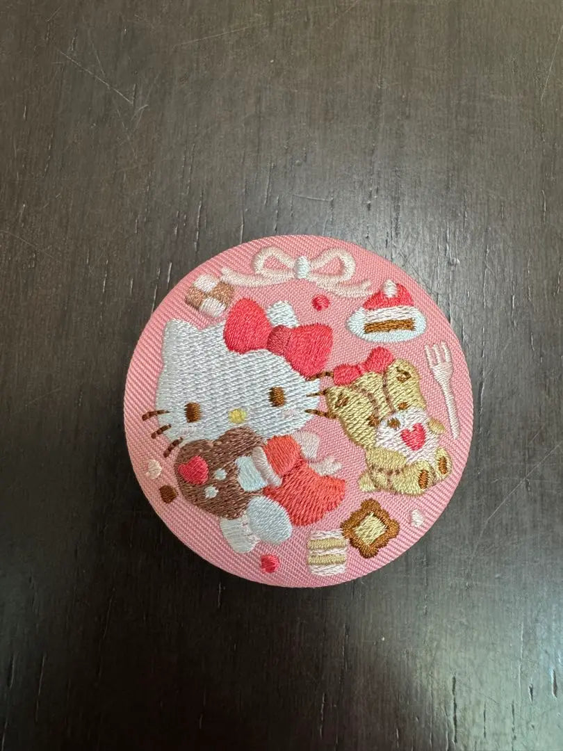 Sanrio Embroidered Can Badge