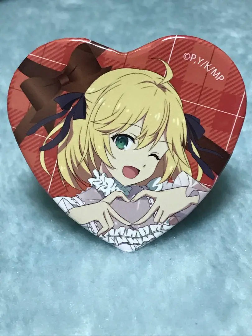 A Magical Revolution of a Reincarnated Princess and a Genius Lady Valentine's Day Heart Can Badge Anispher