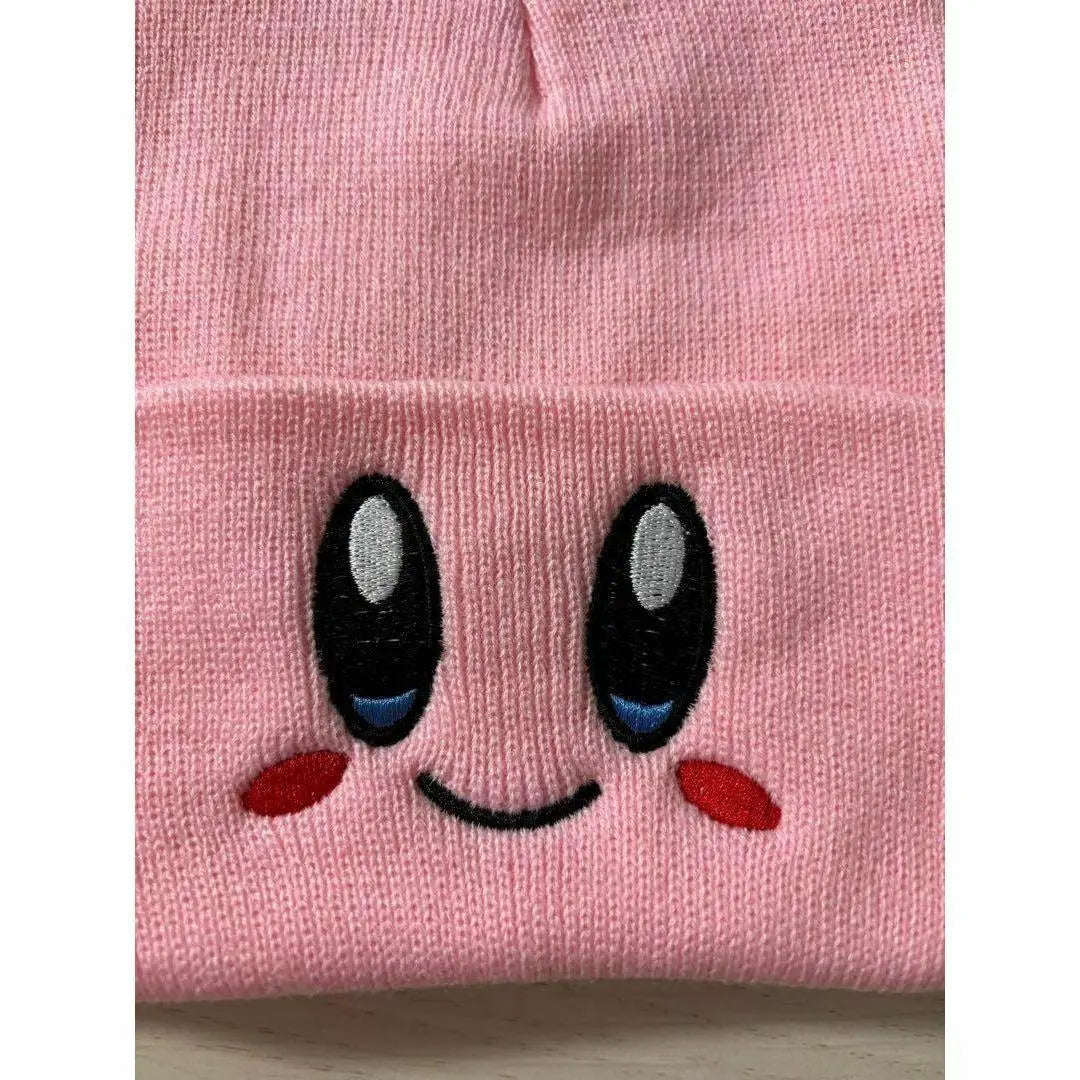 [Unused] Game Knit Cap Beanie Cap Knit Cap Pink