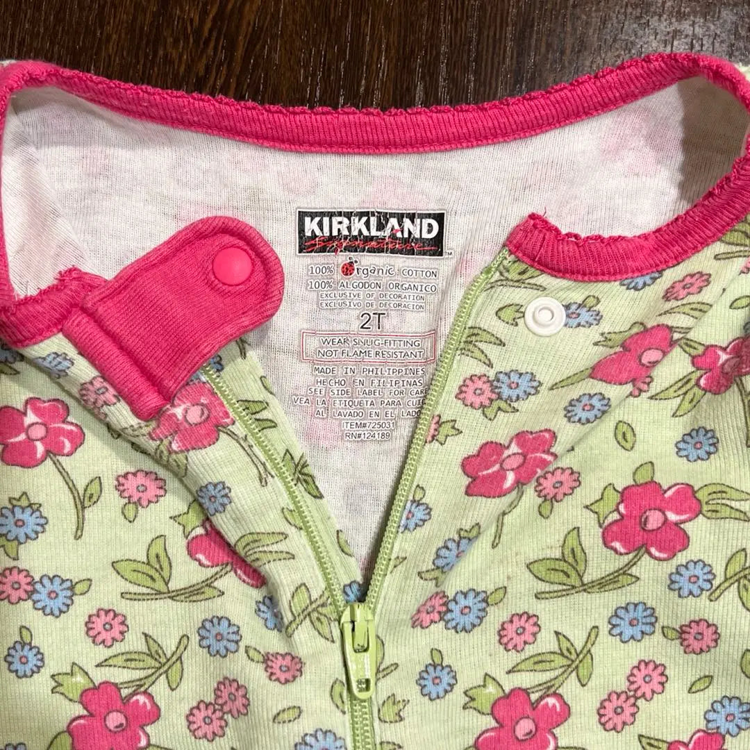 Baby Clothes Marble Underwear / Floral Cover All Girl Retro 80 2T Set