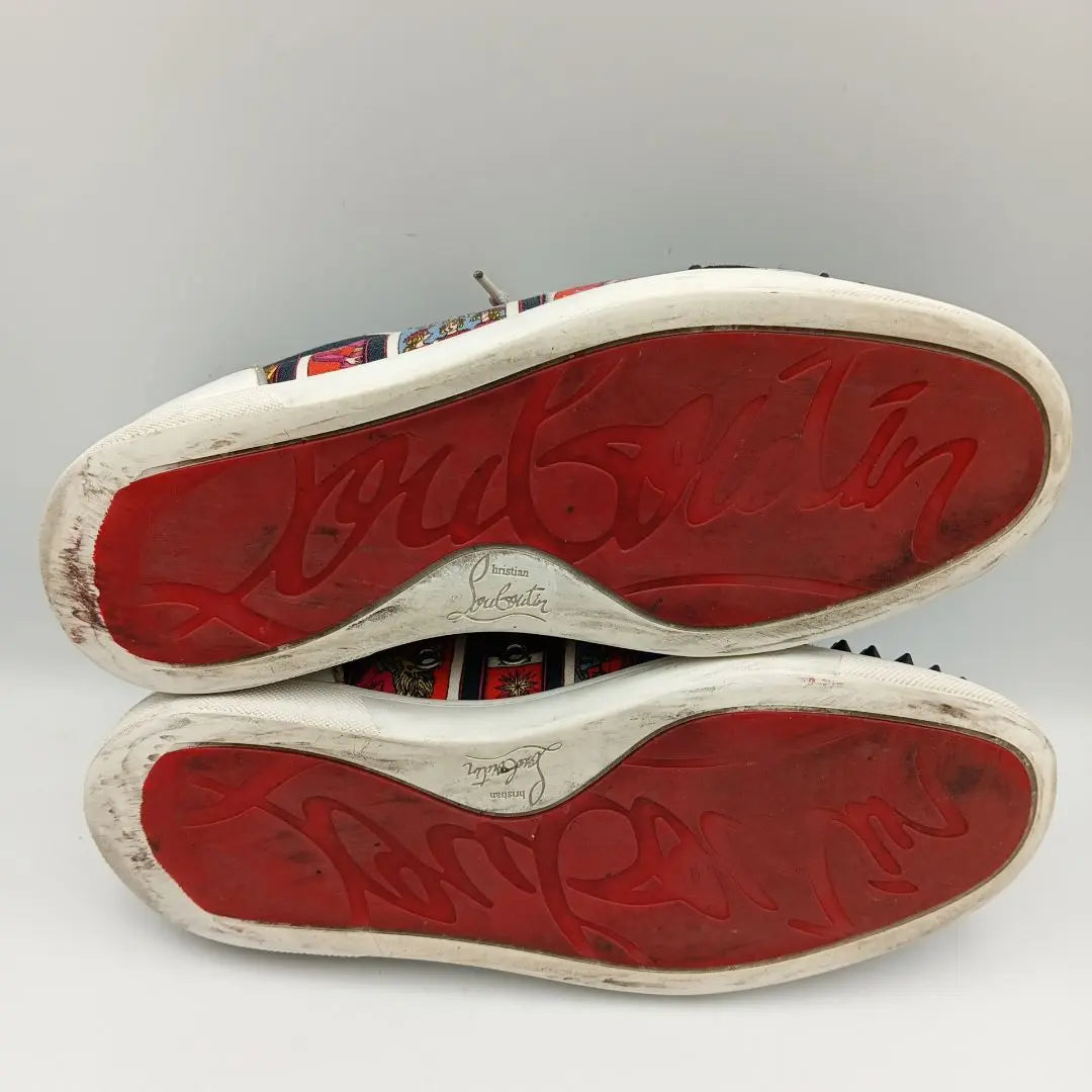 L419 Christian Louboutin sneakers 40.5 Approx. 25.5cm multi-color