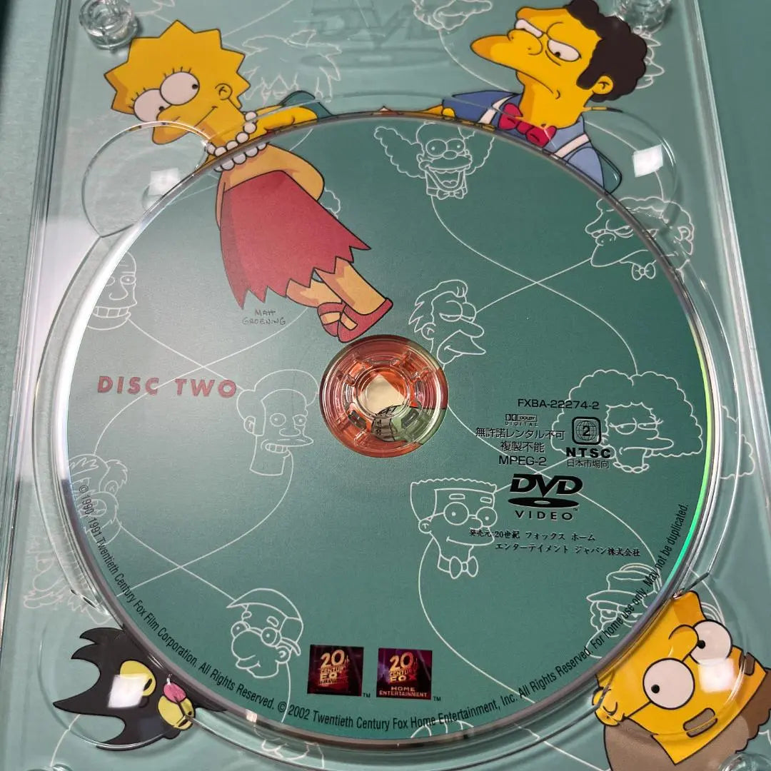 Coleccionistas de DVD de la temporada 2 de Los Simpson | ザ・シンプソンズ シーズン2 DVDコレクターズ