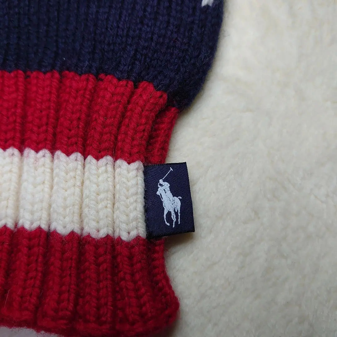 Ralph Lauren USA Wool gloves, Stars and Stripes, Olympics