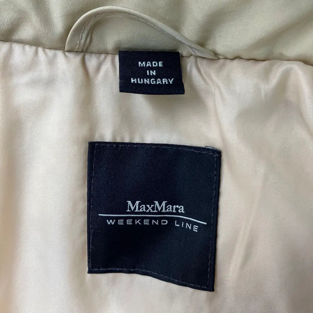 Max Mara Max Mara Dow Jacket Beige 36 Size S