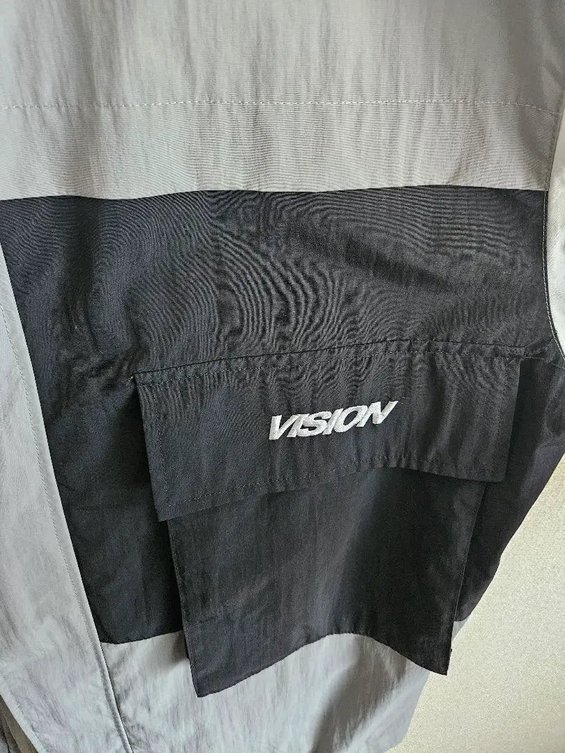 VISION Streetwear Windbreaker Track Jacket Men's