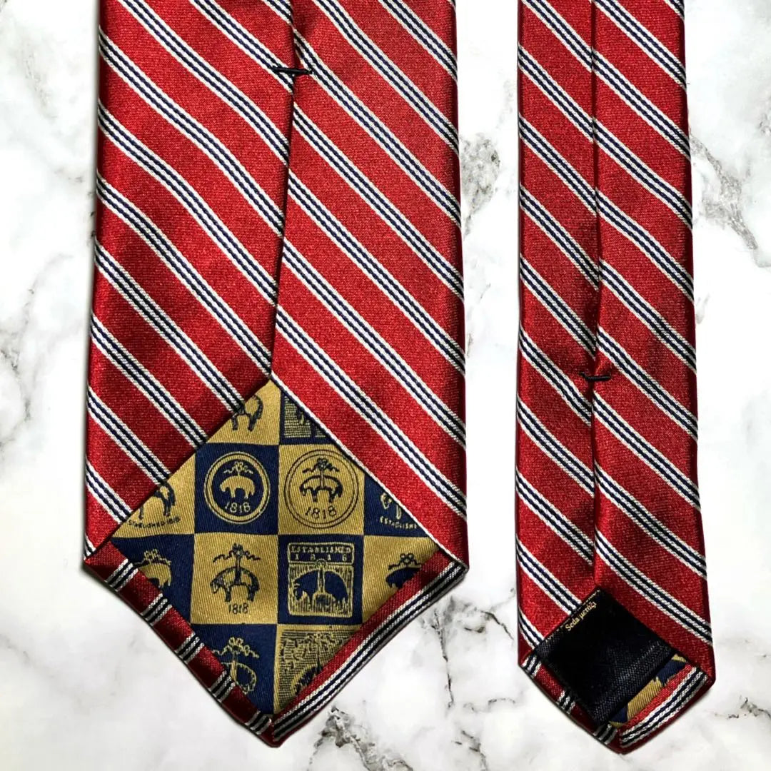 [Limited Edition] Brooks Brothers Tie Limited to 200 Pieces Red Stripe 200th Anniversary