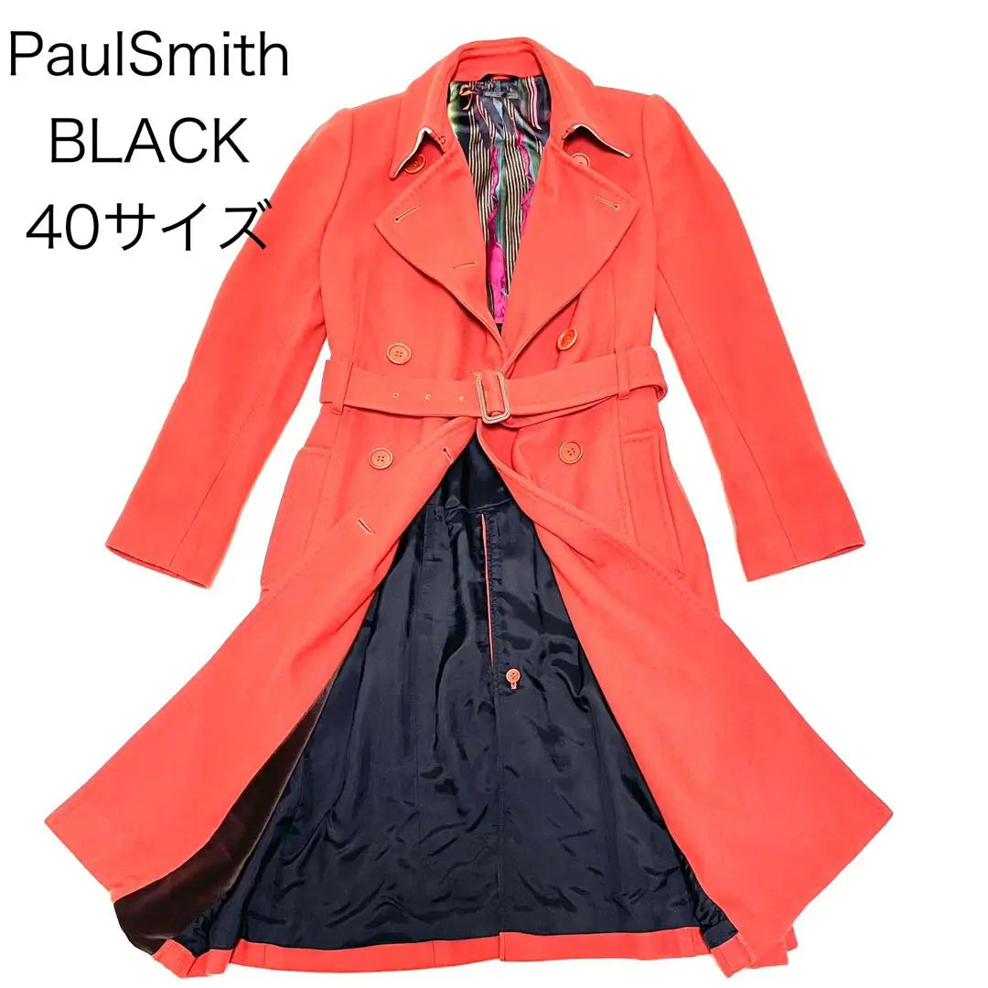 Paul Smith Cashmere blend wool trench coat size 40