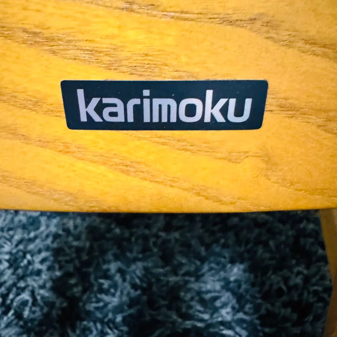 Karimoku CD34 model high back dining chair oak material ①