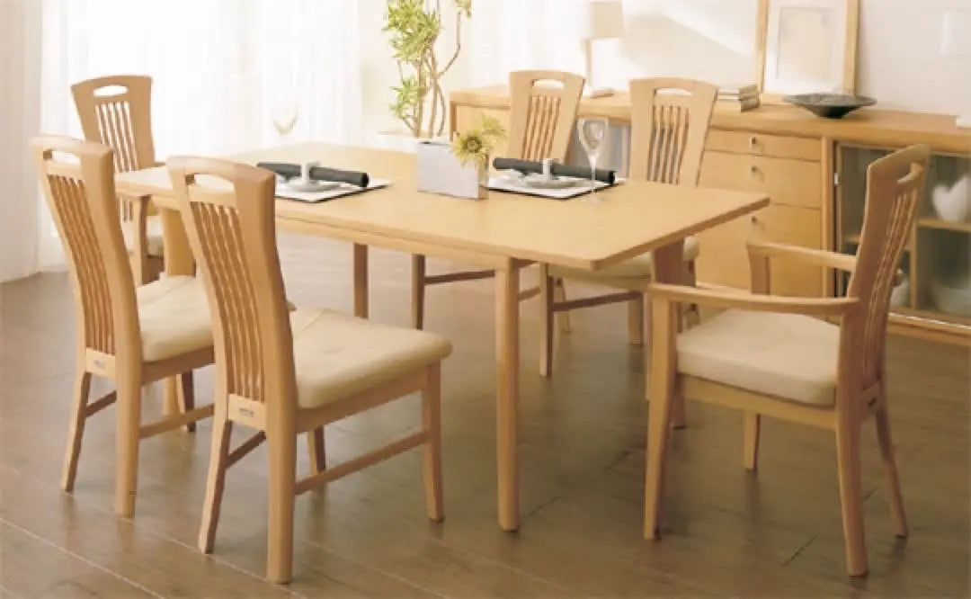 Karimoku CD34 model high back dining chair oak material ①