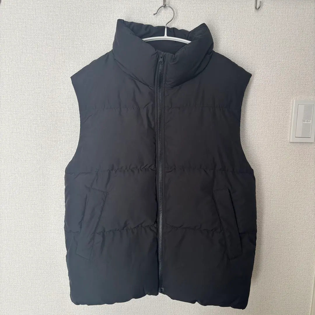 Down vest black | ダウンベスト 黒