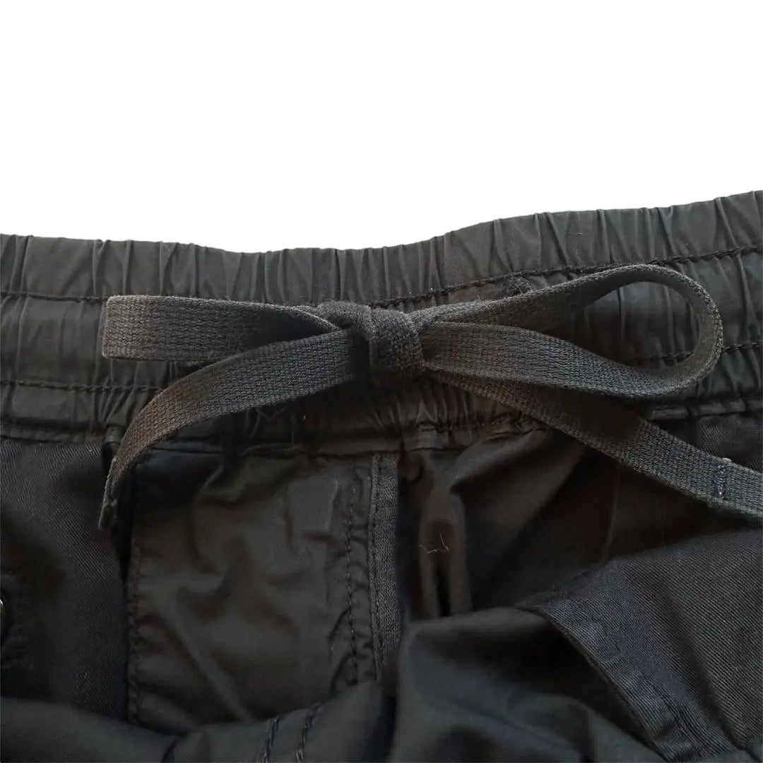 [Extremely beautiful condition] STONE ISLAND cargo pants W32 black ribbed hem 19ss