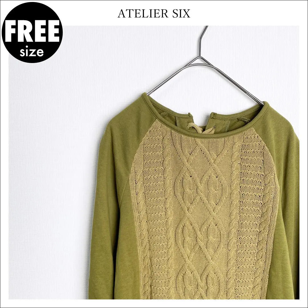 ★ Atelier SIX ★ Knit docking pullover ATELIER SIX