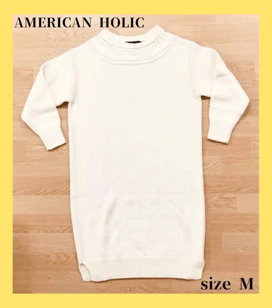 〇1270〇 AMERICAN HOLIC Long Knit Dress for Women