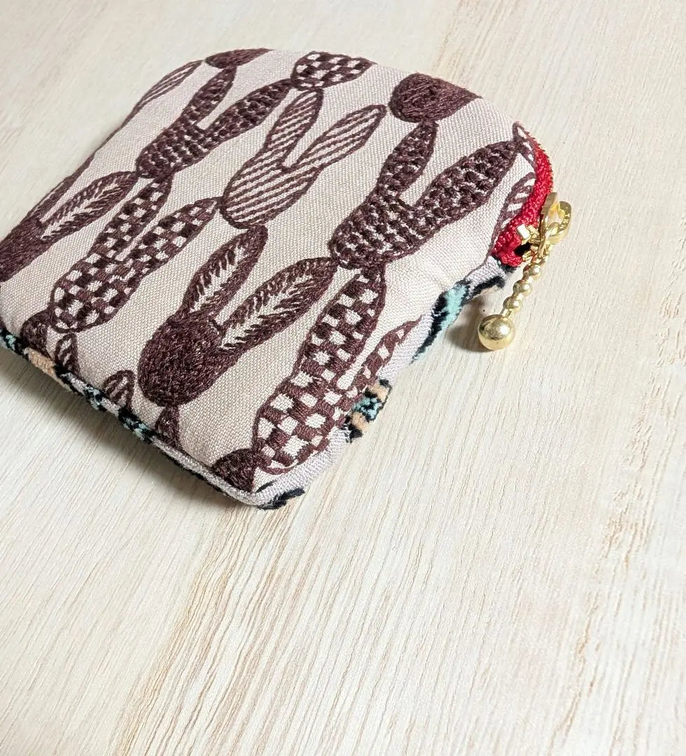 Mina Perhonen Zipper Pouch Handmade No.393