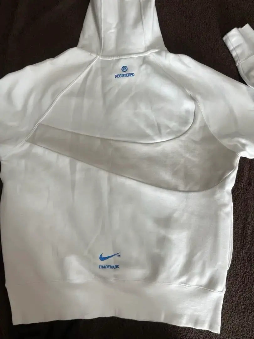 Nike White Hoodie Sweatpants Set