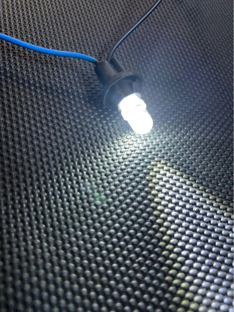 Bolas de cuña acrílicas LED T10/T16 blancas, 4 unidades