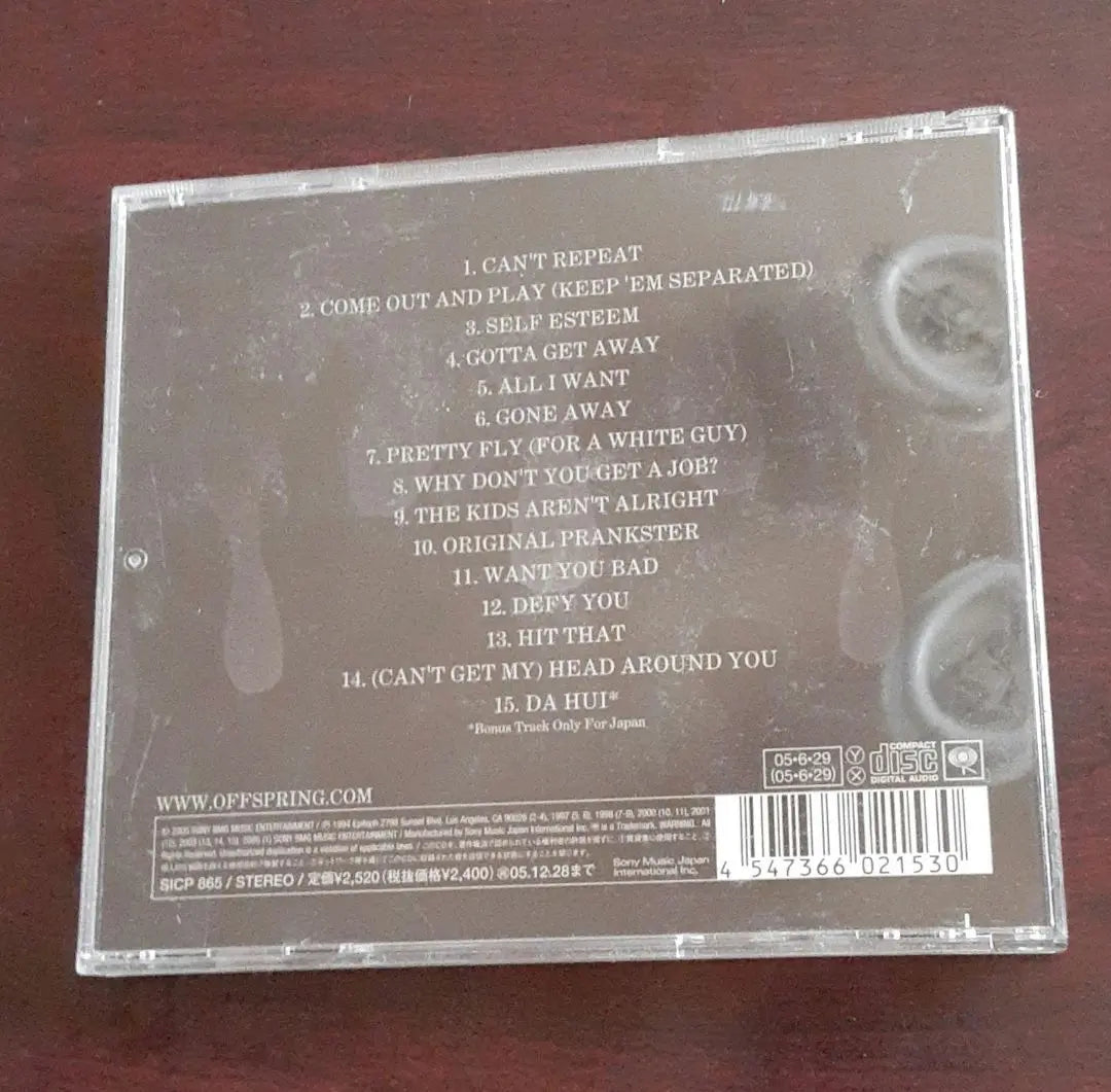 ●[Anonymous shipping] CD/Off Spring/Greattest Hits