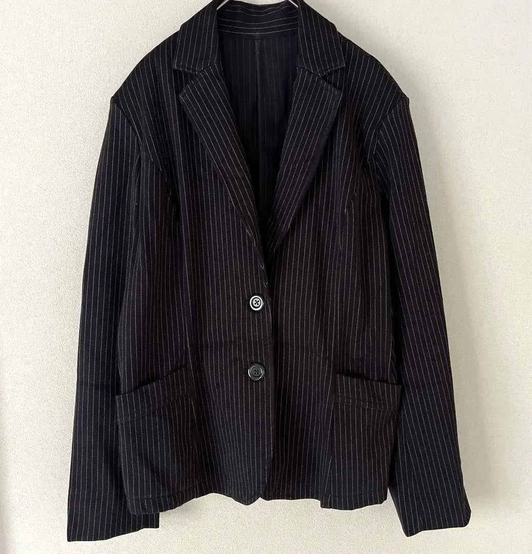 Ladies tailored jacket striped pattern M