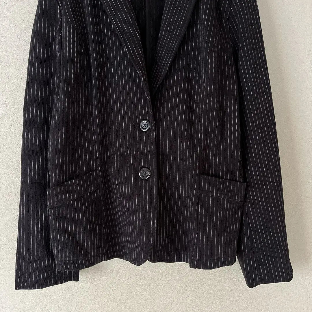 Ladies tailored jacket striped pattern M