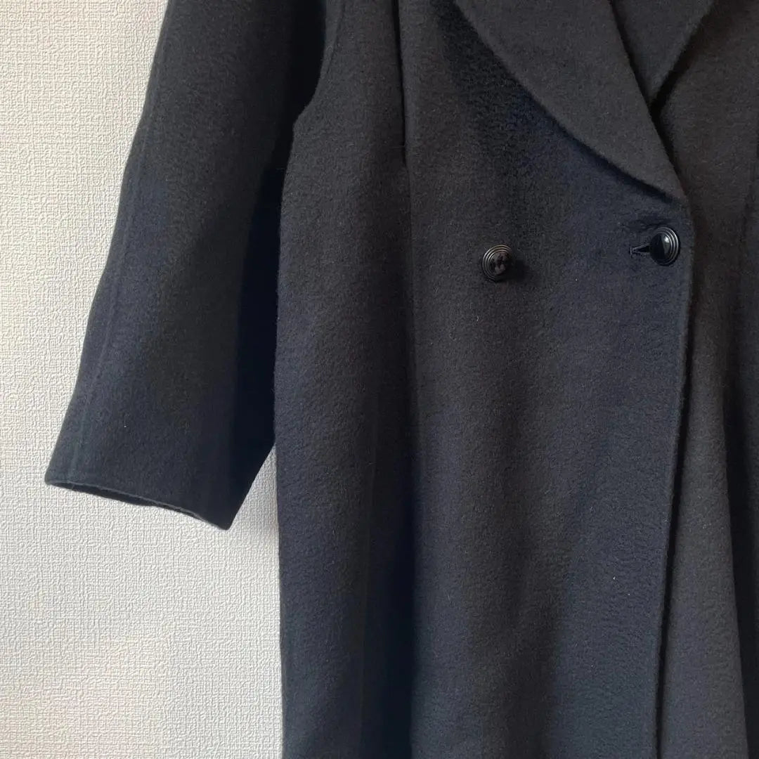 Luxury ★ Carven Formal Tokyo Soir Long Coat Black Formal