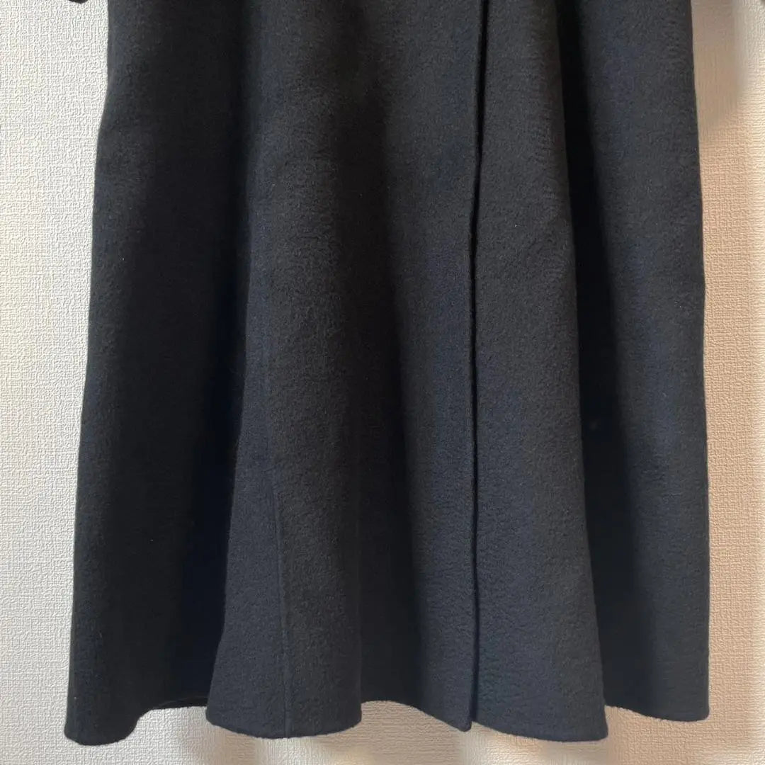 Luxury ★ Carven Formal Tokyo Soir Long Coat Black Formal