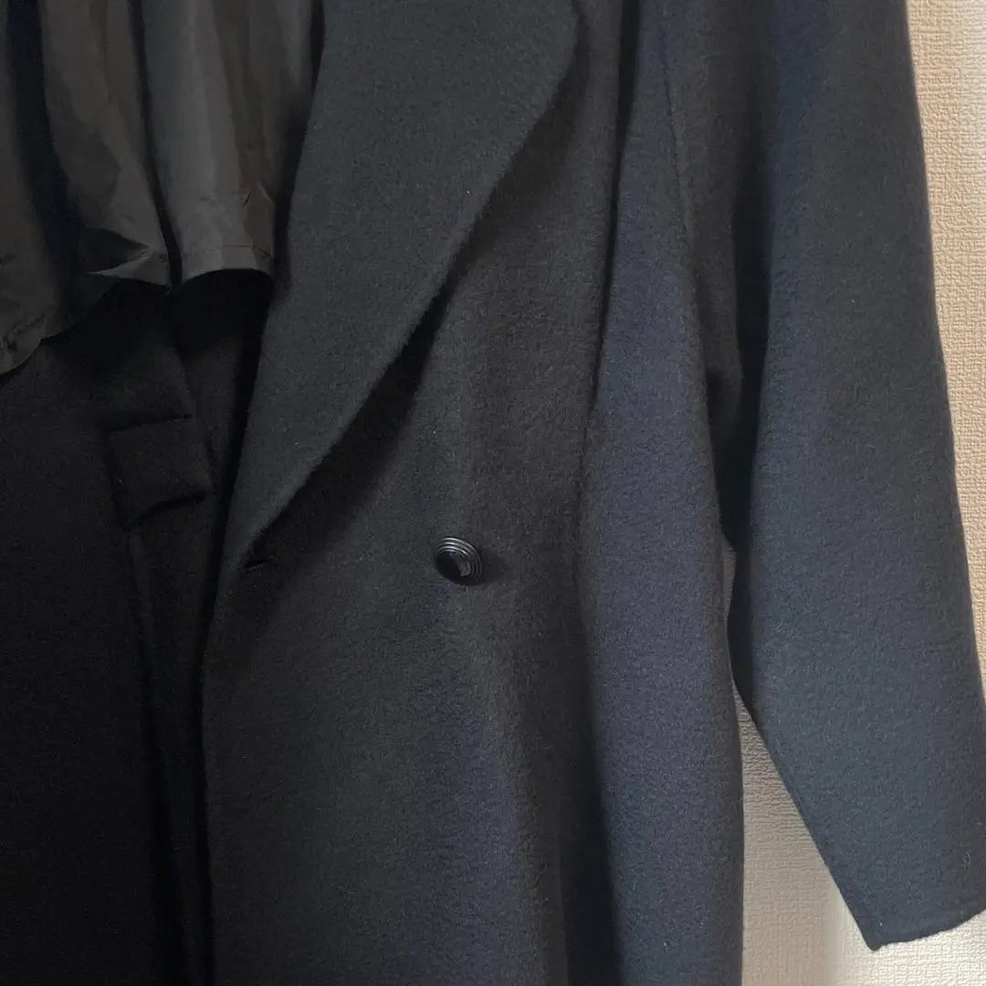 Luxury ★ Carven Formal Tokyo Soir Long Coat Black Formal