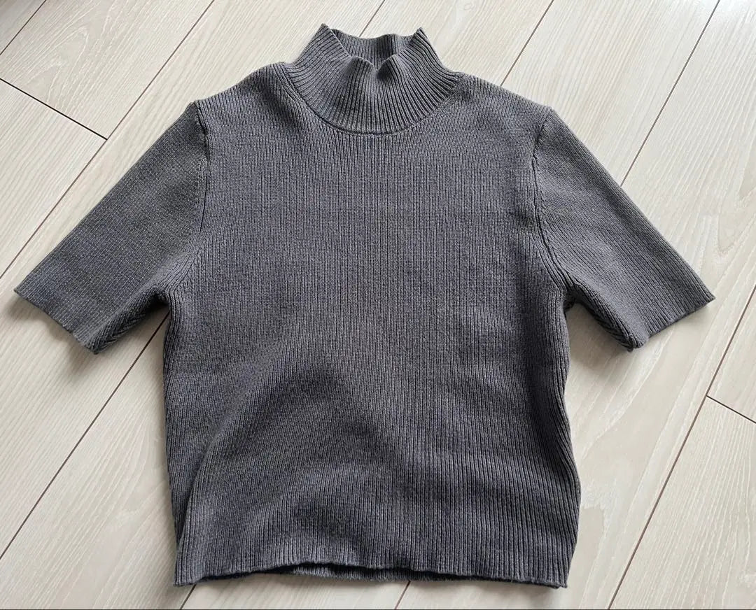 [ZARA] Short -sleeved knit