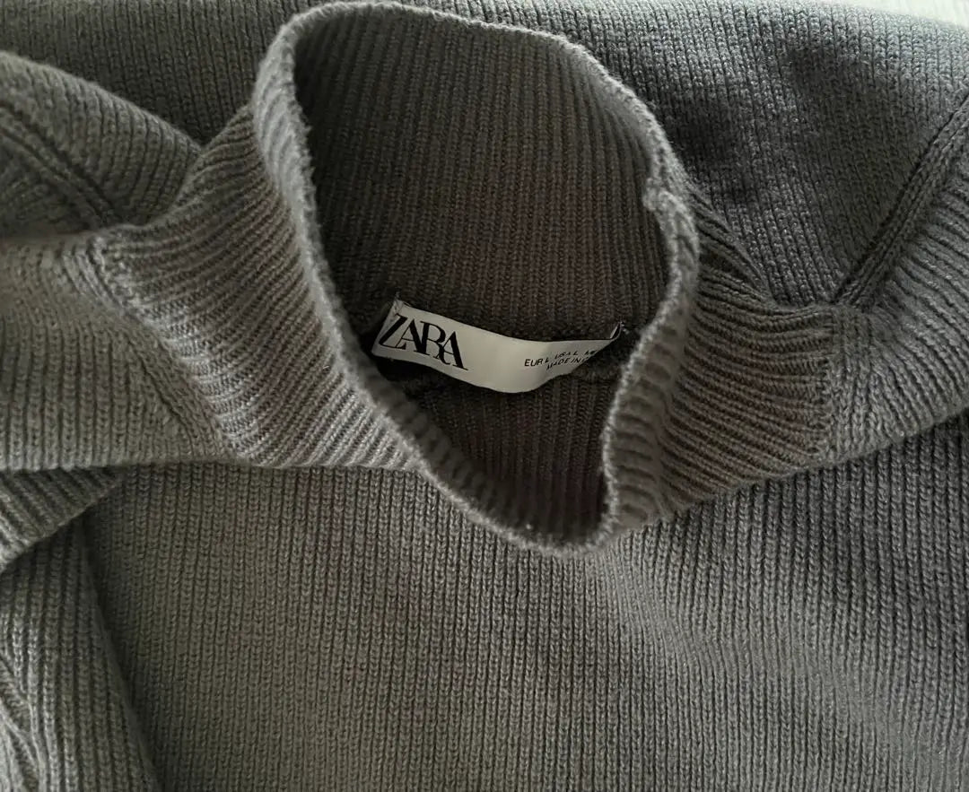 [ZARA] Short -sleeved knit