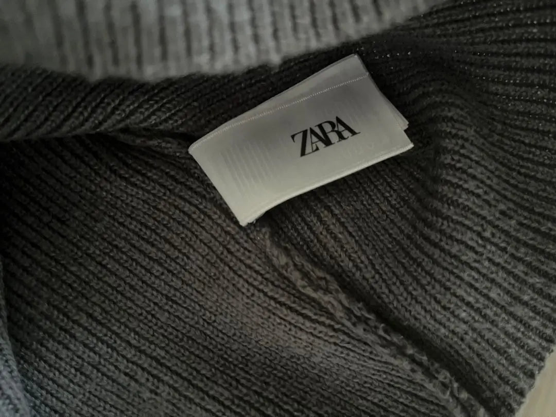 [ZARA] Short -sleeved knit