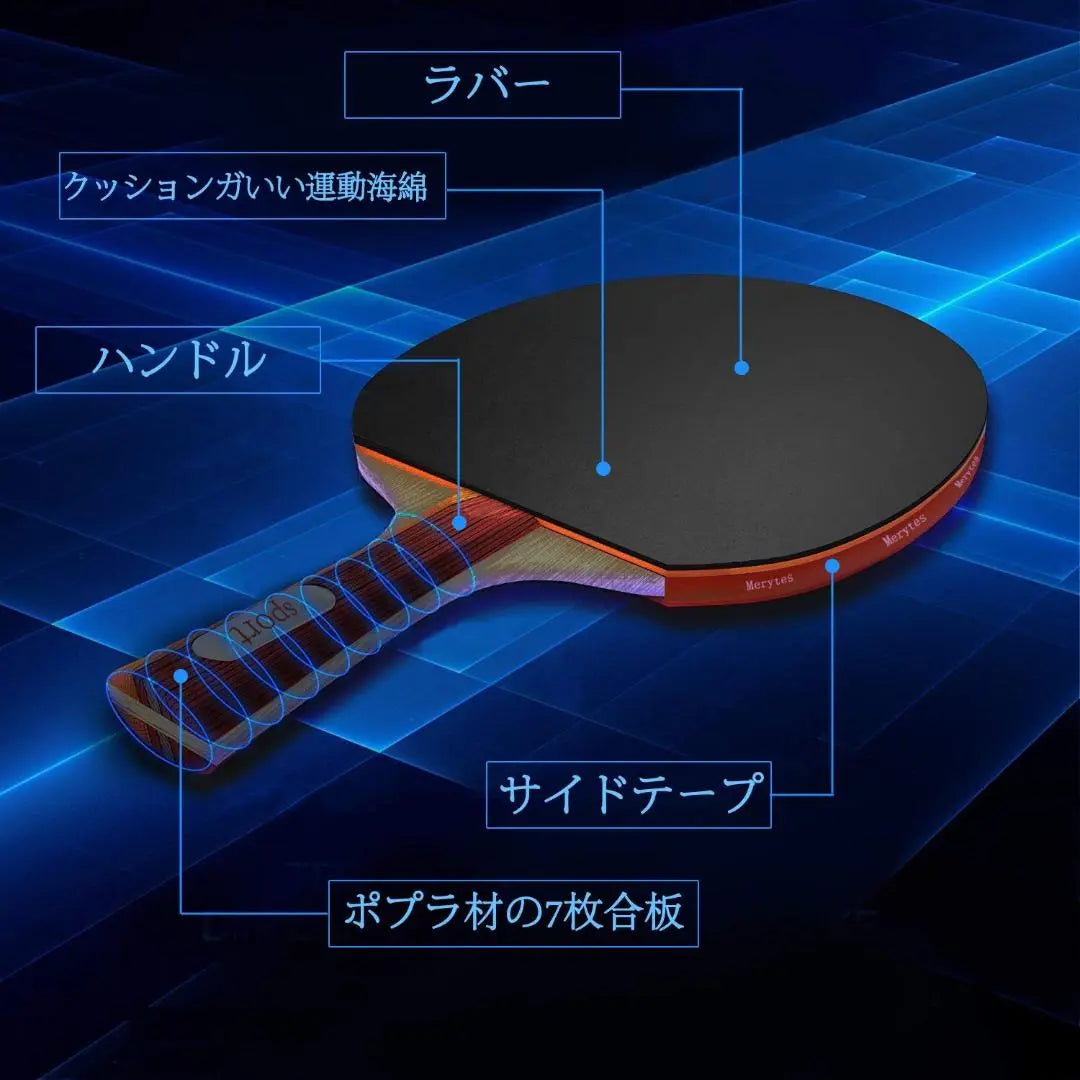 Juego de tenis de mesa con 4 y 6 pelotas, raqueta