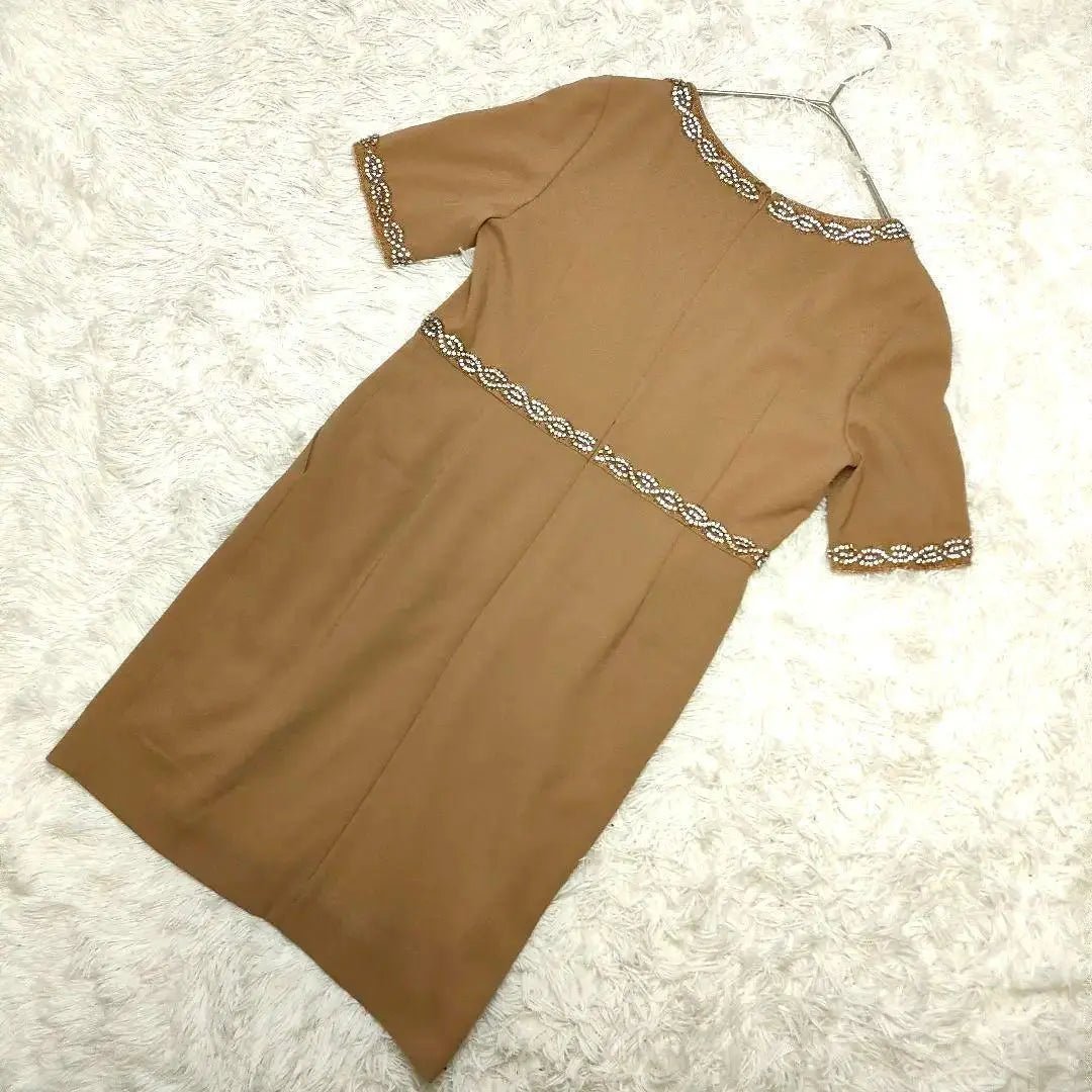 Vestido Grace Continental Beige Bijou F Talla Única