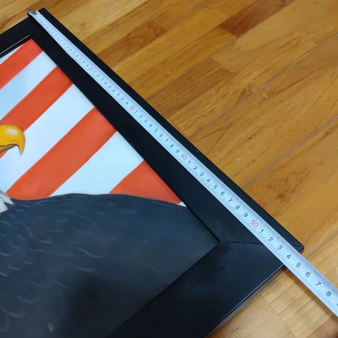 USA Flag Bald Eagle Design Painting Drawing Military US Spirit