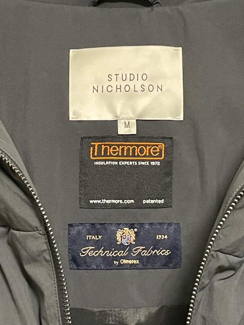 Studio Nicholson MENS OJECT JACKET IN DARK STONE