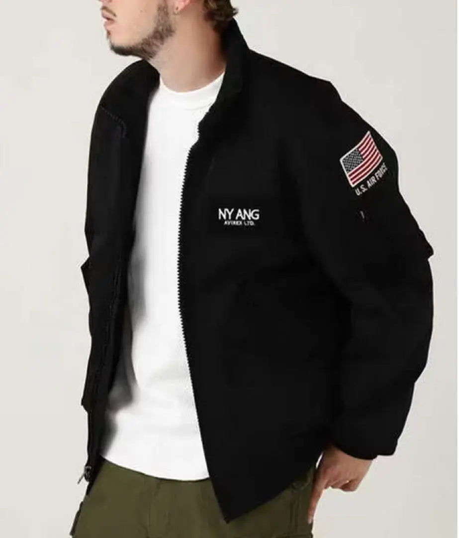 Avirex New Translation New York A.N.G Flight Jacket M