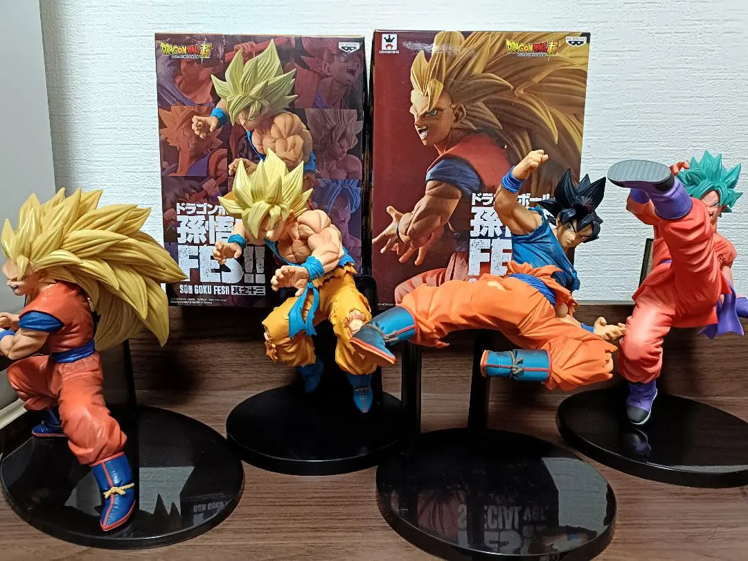 Beautiful condition Dragon Ball Figure Son Goku Fes Set Ichiban Kuji Goku