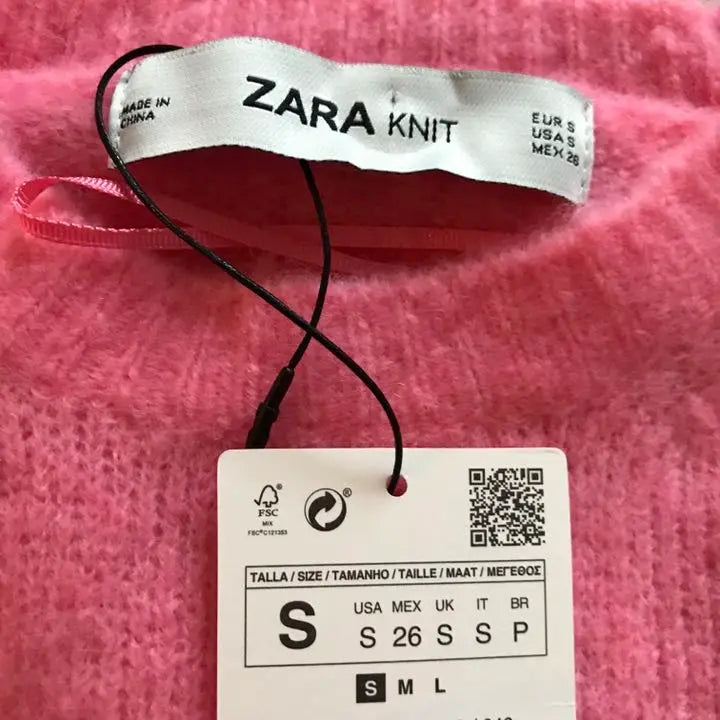 Nuevo ☆ ZARA Jersey punto cuello redondo Rosa | 新品☆ZARA ラウンドネック ニットセーター ピンク