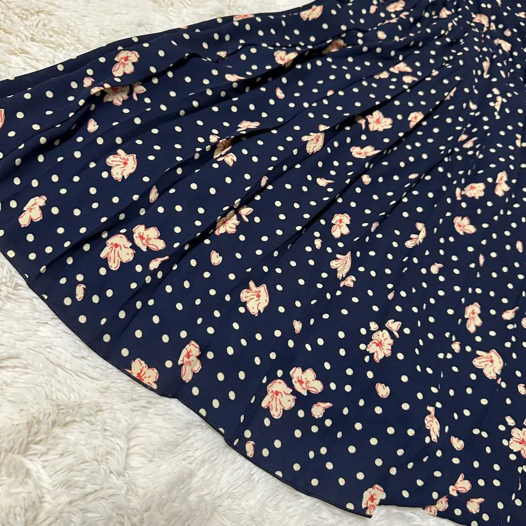 pour la frime pulla freem floral pattern all-over dress adult girl | pour la frime プーラフリーム 花柄 総柄 ワンピース 大人女子