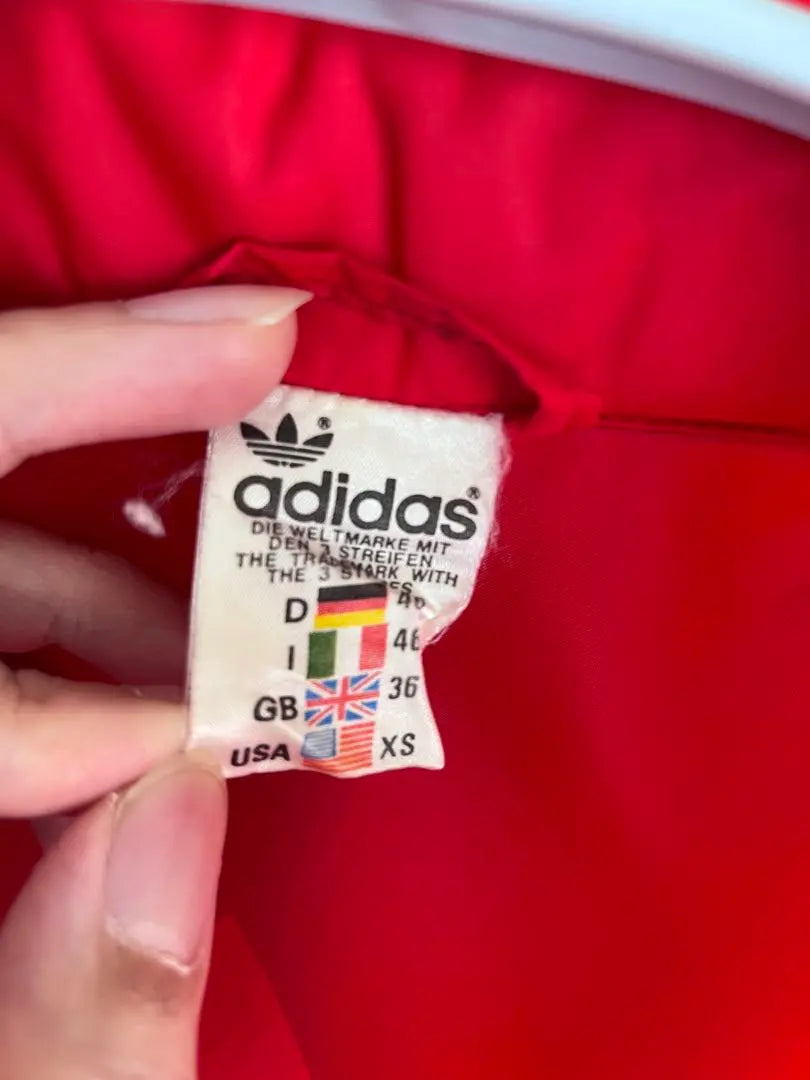 70s adidas nylon jacket