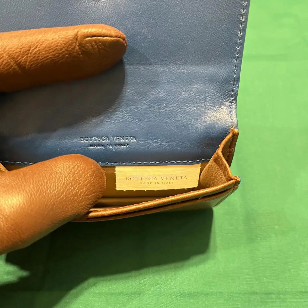 BOTTEGA VENETA BOTTEGA Veneta Tarjetero de piel para tarjetas de visita Estuche para pasaporte