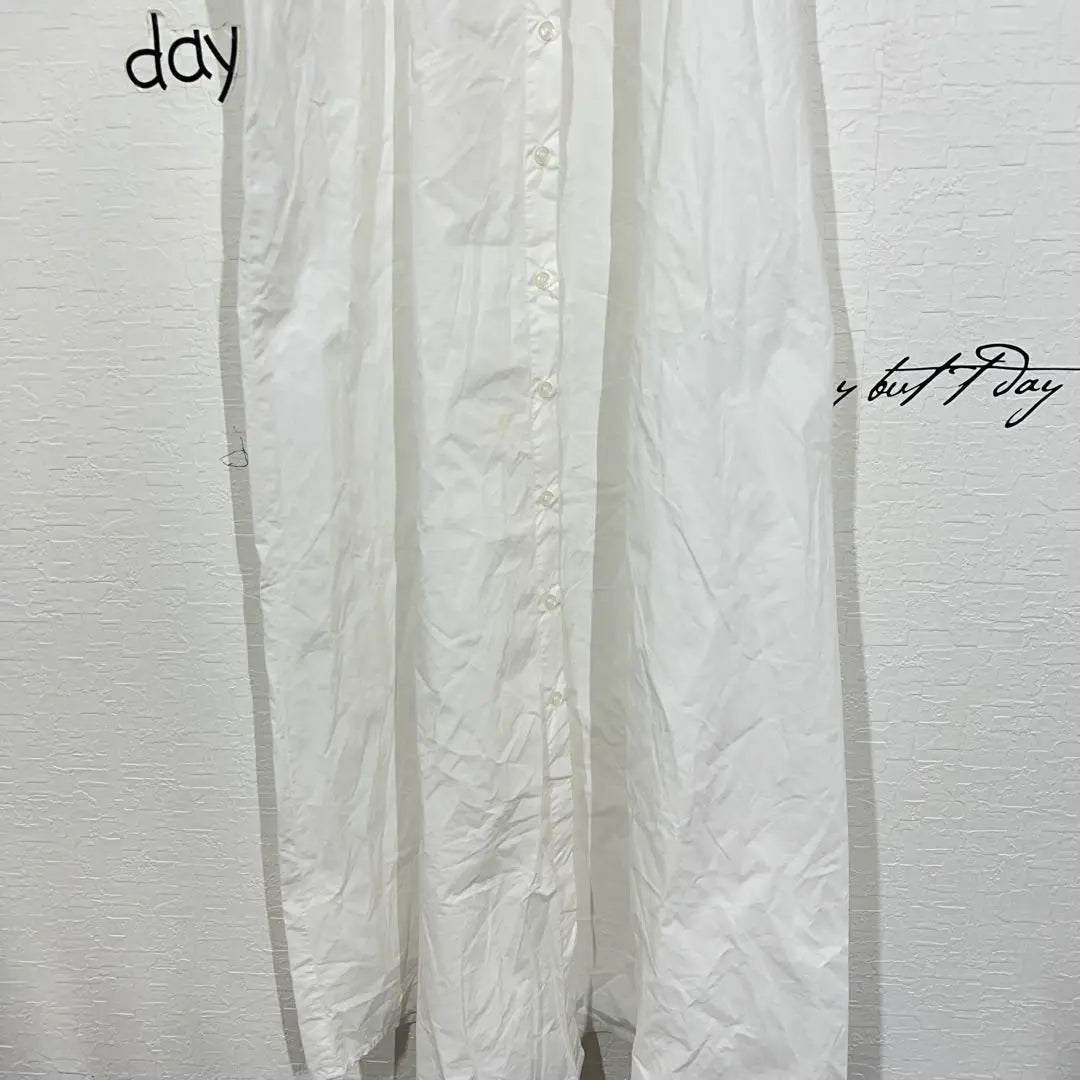 Zara Shirt Dress (M equivalent) Butterfly Sleeve Big Color White