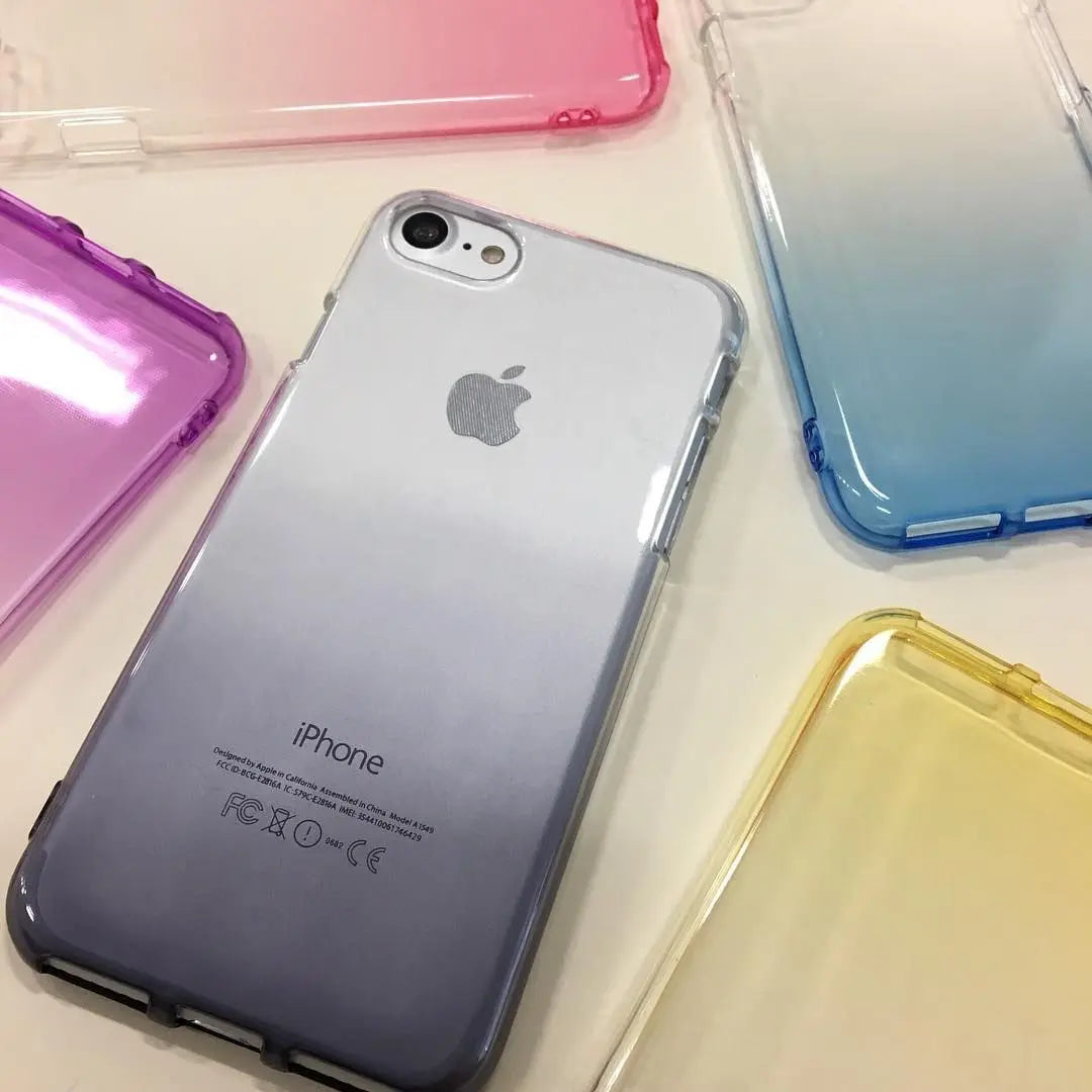 Estuche con degradado de color para iPhone SE/iPhone 8/iPhone 7