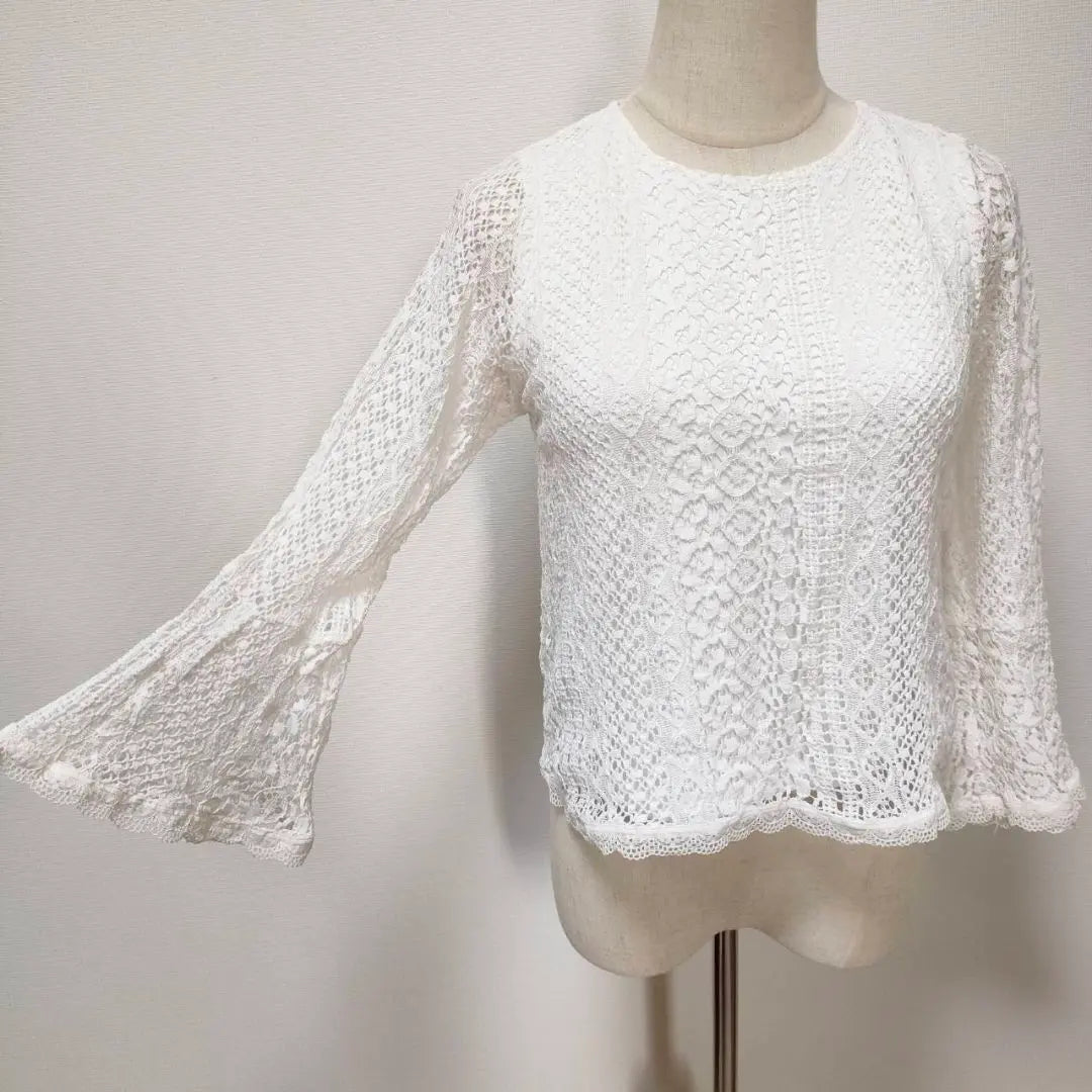 [Archives] Flare sleeve lace cut and sew S 1169